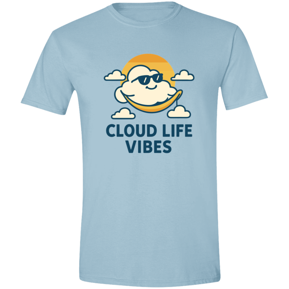 Cloud Life Vibes Softstyle Tee